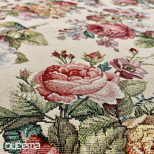 Tapestry tablecloth, scarf Bouquet