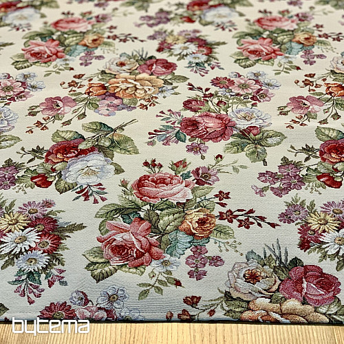Tapestry tablecloth, scarf Bouquet