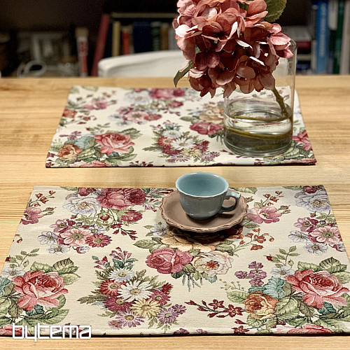 Tapestry tablecloth, scarf Bouquet
