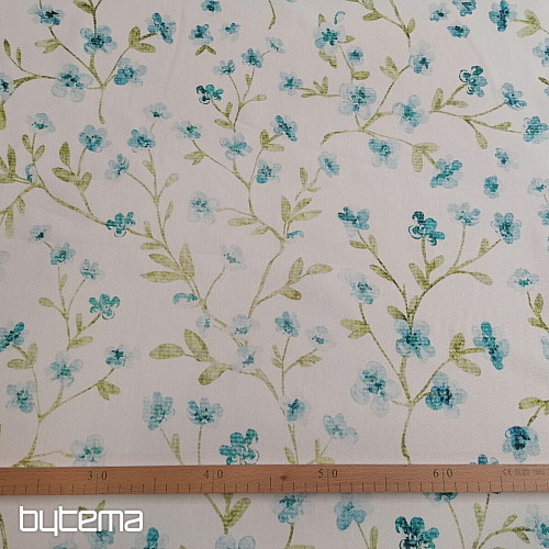 Decorative fabric SAKURA BLUE