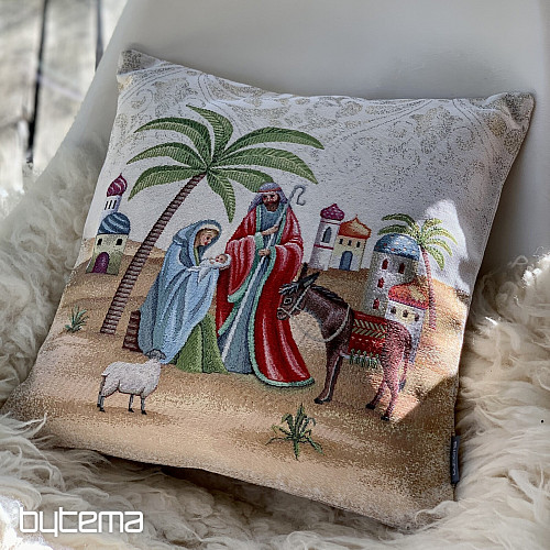 Christmas tapestry covering JERUSALEM