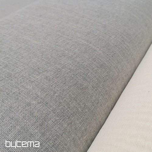 Decorative fabric ECO Pino 90 light gray