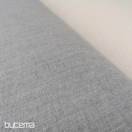 Decorative fabric ECO Pino 90 light gray