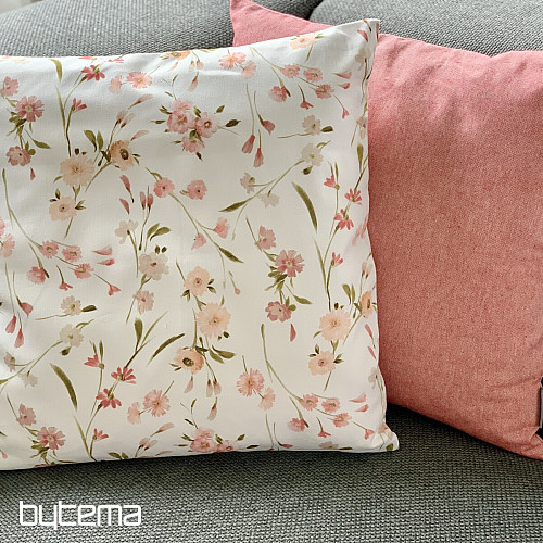Cushion cover Twister jardins C25 pink
