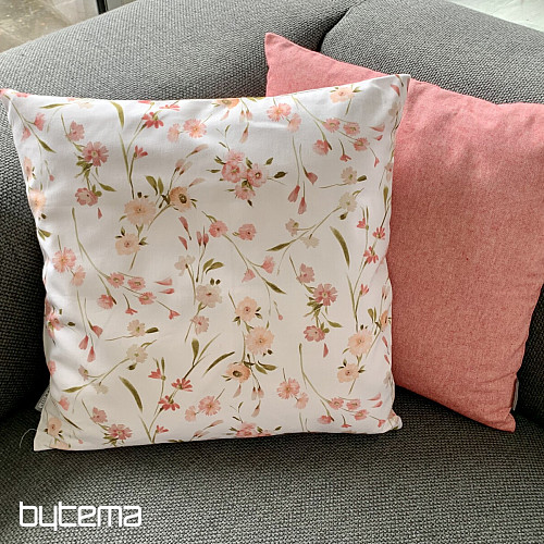 Cushion cover Twister jardins C25 pink