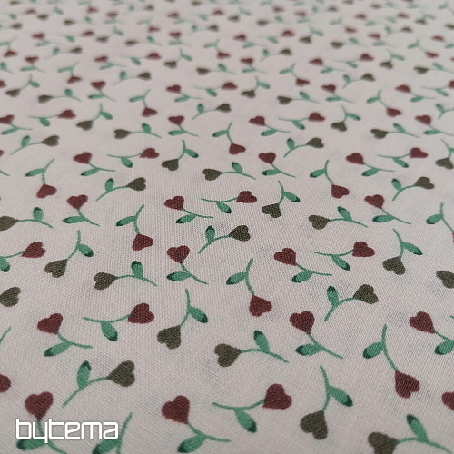 Cotton fabric TINY FLOWER