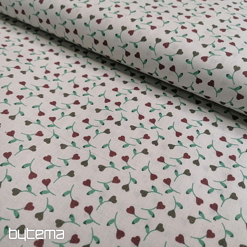 Cotton fabric TINY FLOWER