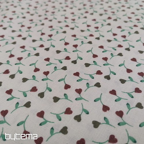 Cotton fabric TINY FLOWER