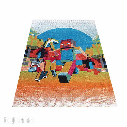 Children's carpet MONDO 105 - MINECRAFT