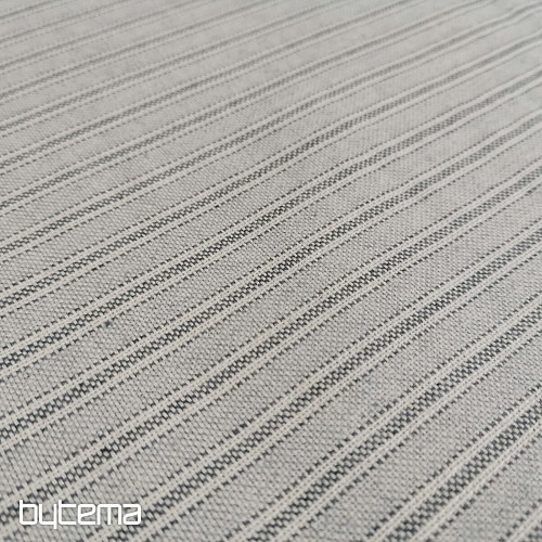 Decorative fabric Iris stripes - gray 72