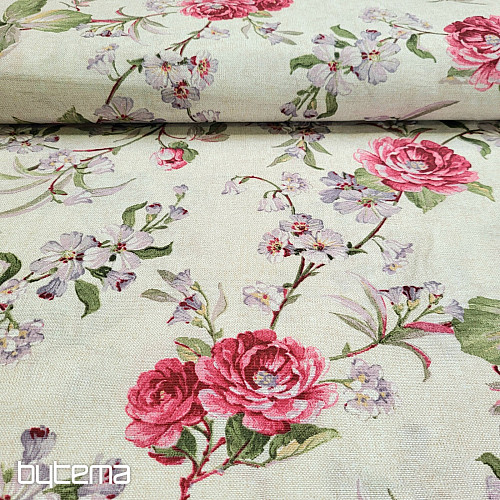 Decorative fabric AMARA ROSE
