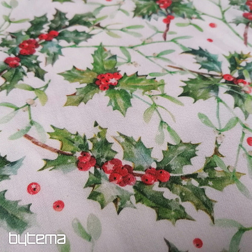Christmas cotton satin Cesmín