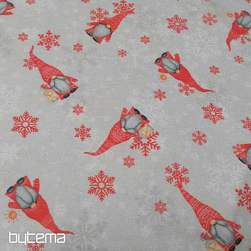 Elves Christmas decorative fabric