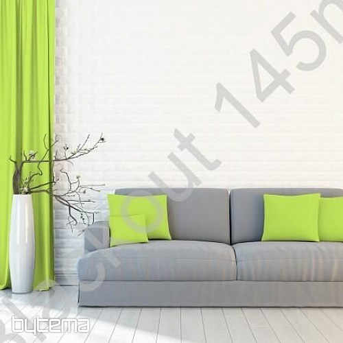 Decorative fabric BLACKOUT for curtains, green 145
