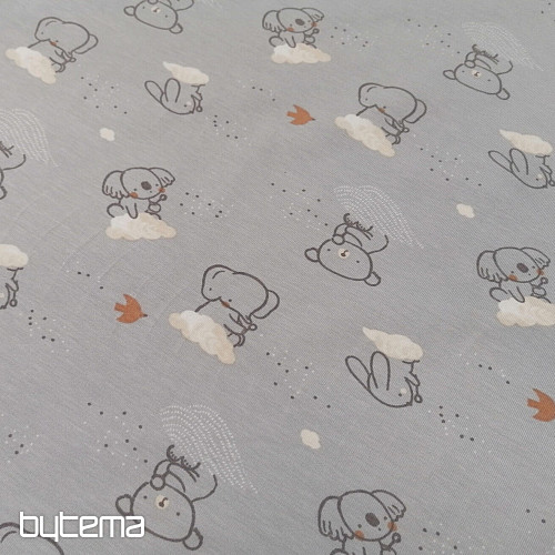 Cotton knit Koala on a cloud