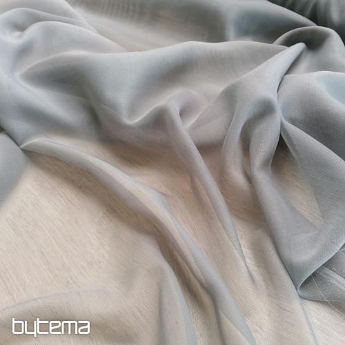 Light decorative fabric Kiba 98 gray