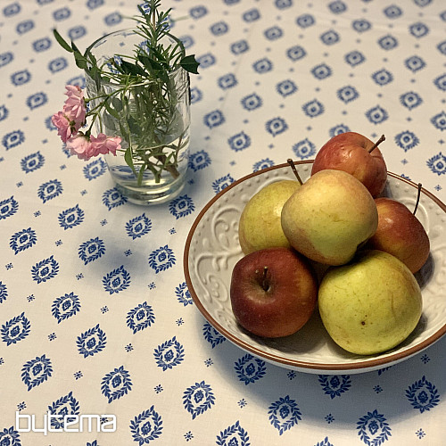 Tablecloths with a border - Teflon treatment