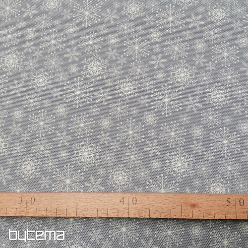 Decorative fabric GRAY FLAKES