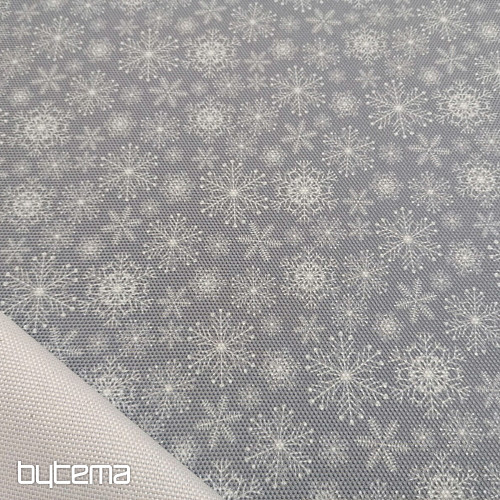 Decorative fabric GRAY FLAKES