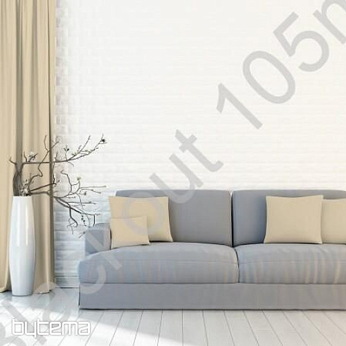 Decorative fabric BLACKOUT for curtains beige 105