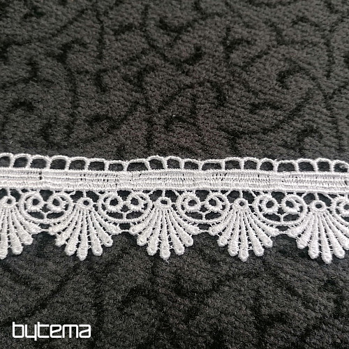 Lace 5541/01- 4 cm white