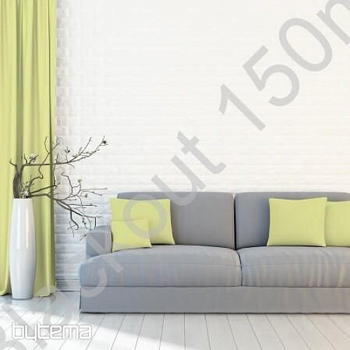 Decorative fabric BLACKOUT for curtains light pea 150