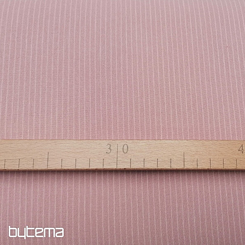 Decorative fabric Tisfin rose/blanc