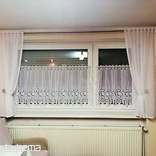 Brise-bise woven curtain 11573
