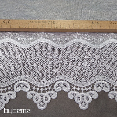 Luxury embroidered curtain GERSTER 11786/0001