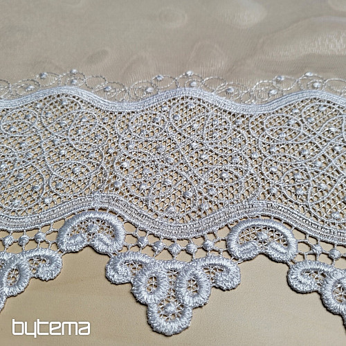 Luxury embroidered curtain GERSTER 11786/0001