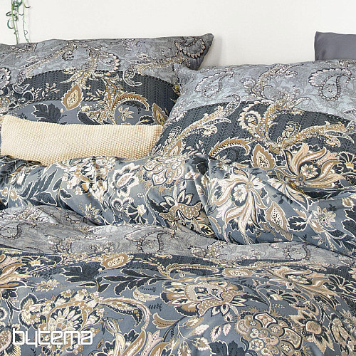 IRISETTE luxury cotton satin blue SKY 8436-20