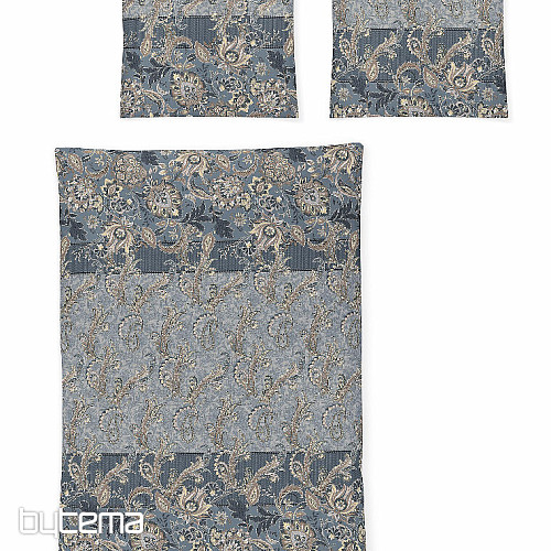 IRISETTE luxury cotton satin blue SKY 8436-20