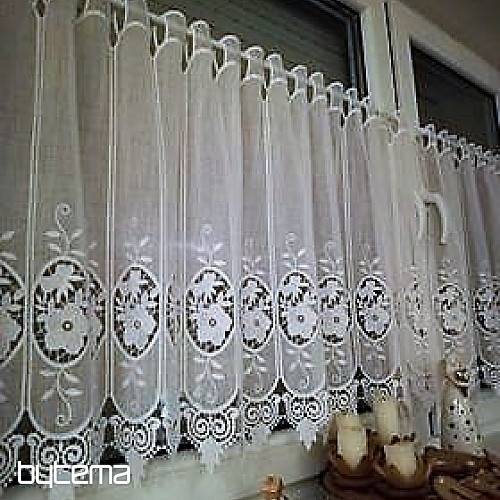 Brise-bise woven curtain 11573