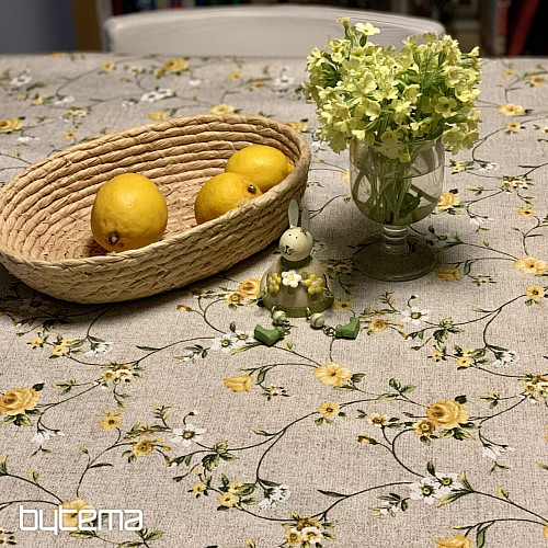 Tablecloth RAME YELLOW