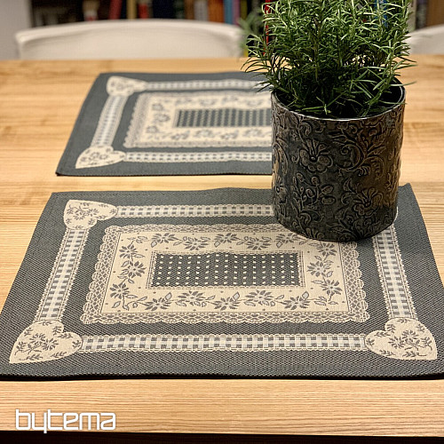 Placemats COUNTRY ROOM gray