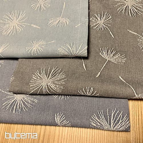 DANDELION tablecloth blue 45x140