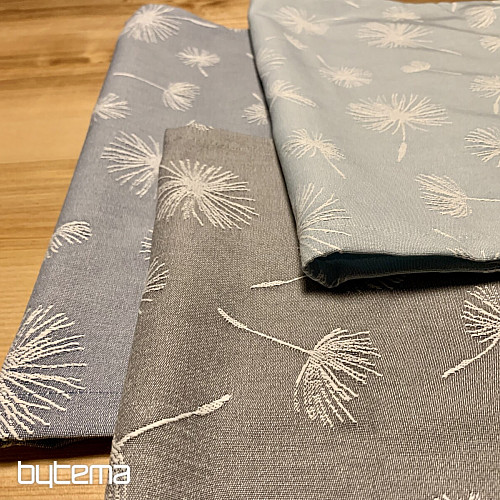 DANDELION tablecloth blue 45x140