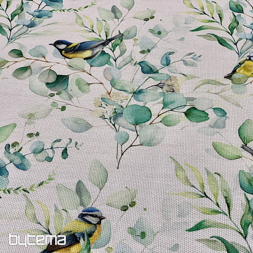 Decorative fabric BIRD ON A BRANCH
