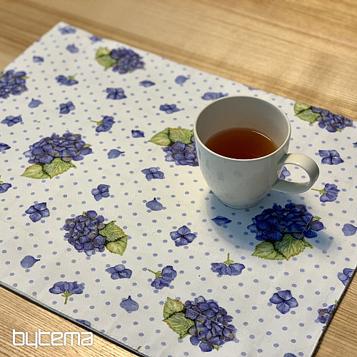 Place setting HYDRANGEA