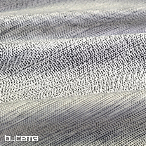 Decorative fabric VIRGO GRIS black and white highlights