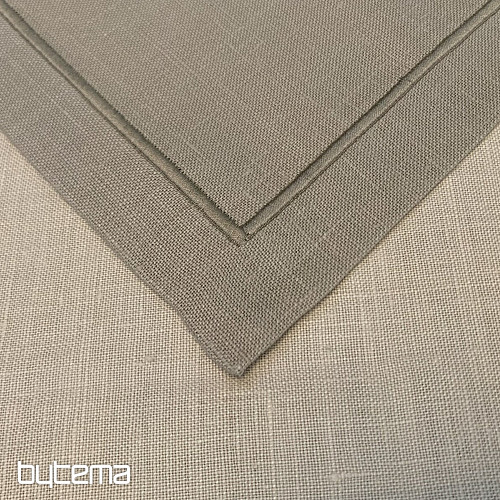Linen tablecloth - set 130x150 50x50