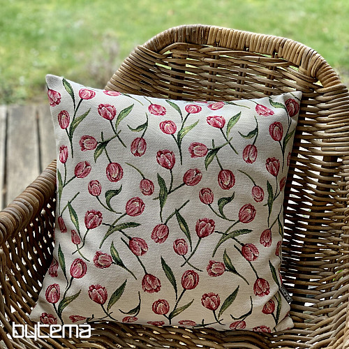 Tapestry cushion cover TULIPANS II