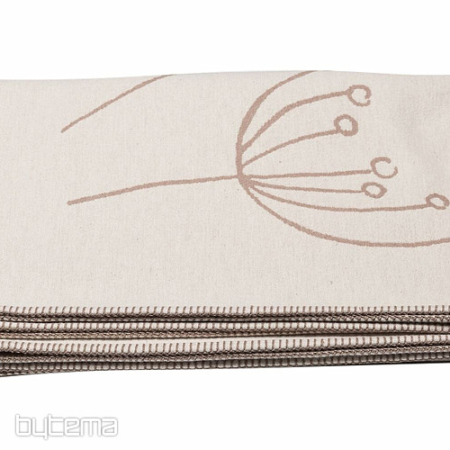 Cotton blanket DF JADE ivory 150x200 cm