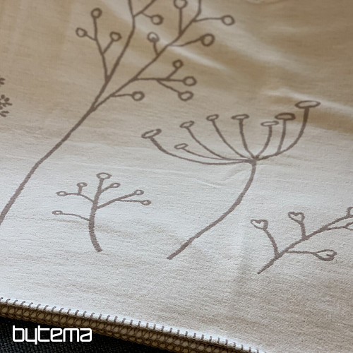 Cotton blanket DF JADE ivory 150x200 cm