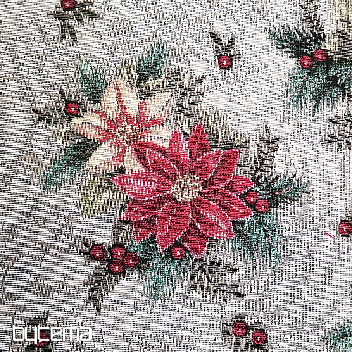 Tapestry fabric CHRISTMAS ROSE
