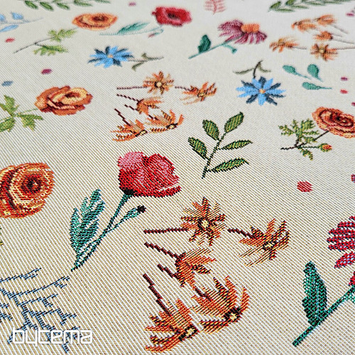 Tapestry fabric MEADOW FLOWERS