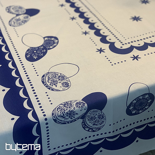 Tablecloth EASTER EGGS blue