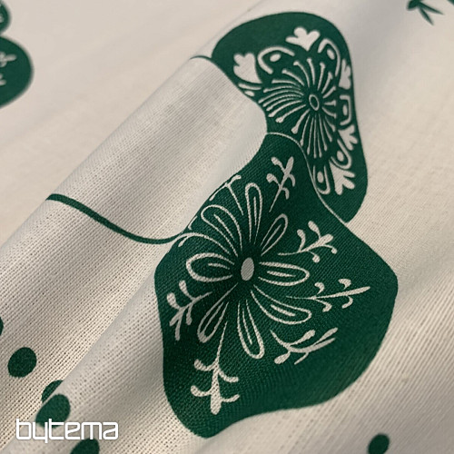 Tablecloth EASTER EGGS green