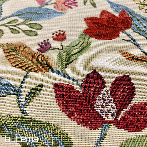 Tapestry fabric CLIMBING FLOWERS