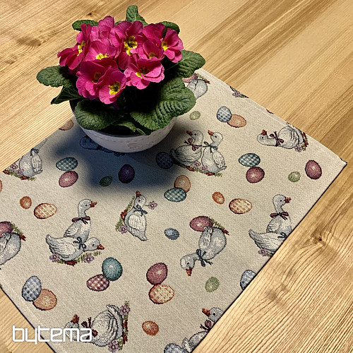 Easter table setting - Goose white